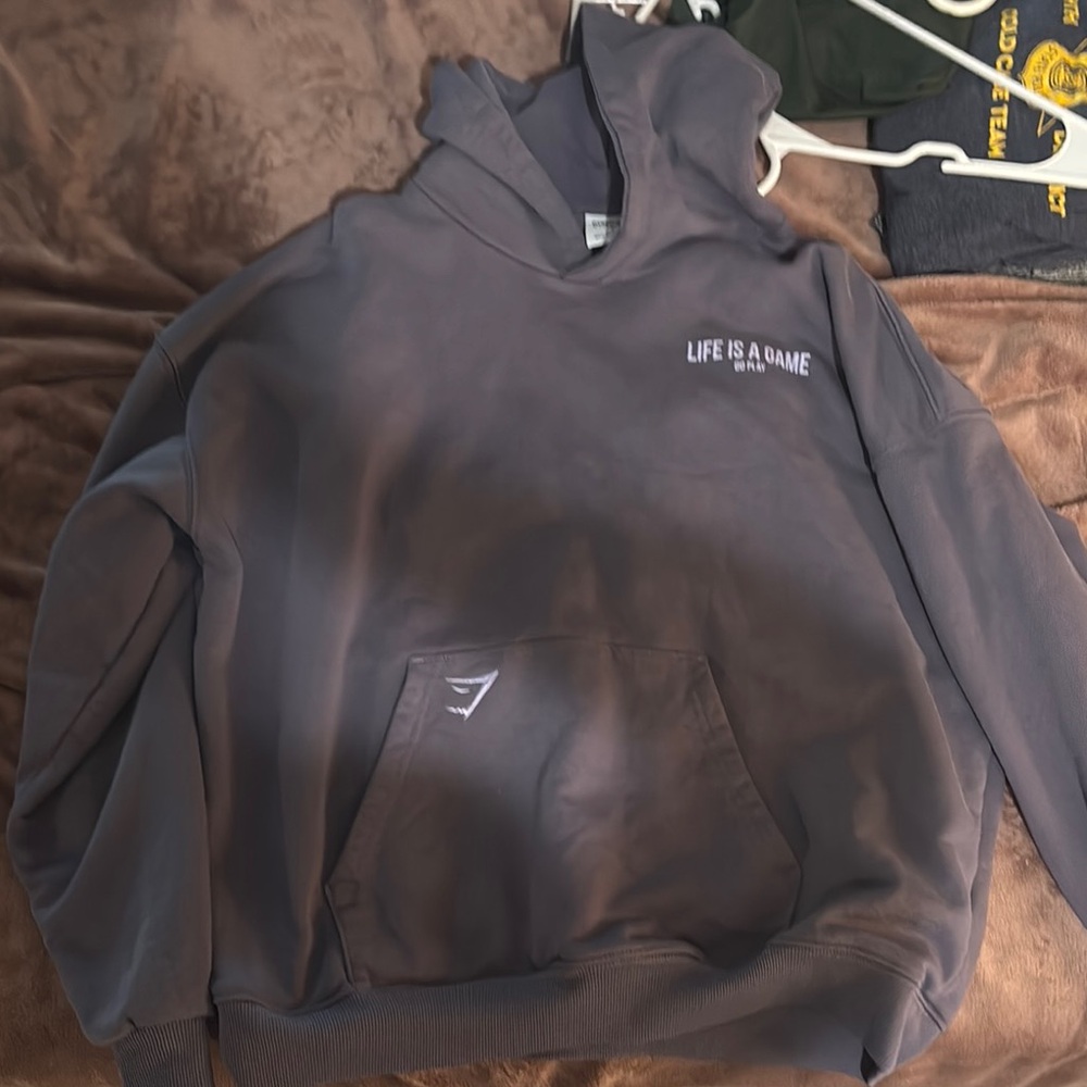 Gymshark purple sweatshirt